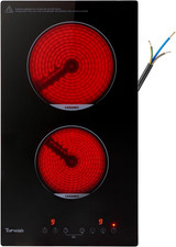 Ceramic Hob 2 Ring, 2 Ring