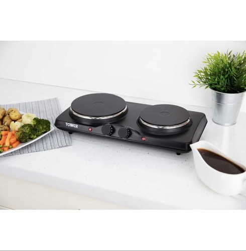 Tower double hot plate 2500w - hot,