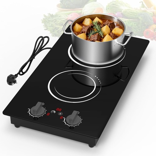 Double induction hob 220v - double,