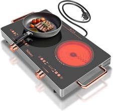 2 Ring Electric Hob with