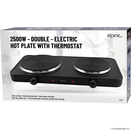 2500w double hot plate - hot,