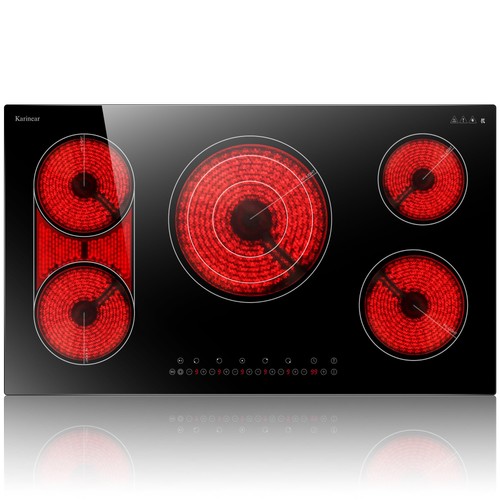 Karinear 90cm ceramic hob - 90cm, 5
