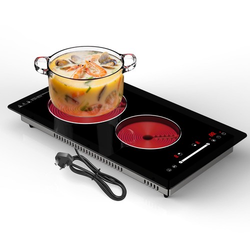 Nardea ceramic hob zone - 2, with