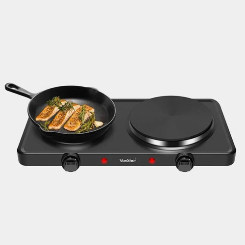 Vonshef double hot plate 2500w - double,