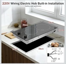 2 Ring Electric Hob 30cm