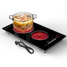 Ceramic Hob 2 Zone with Plug