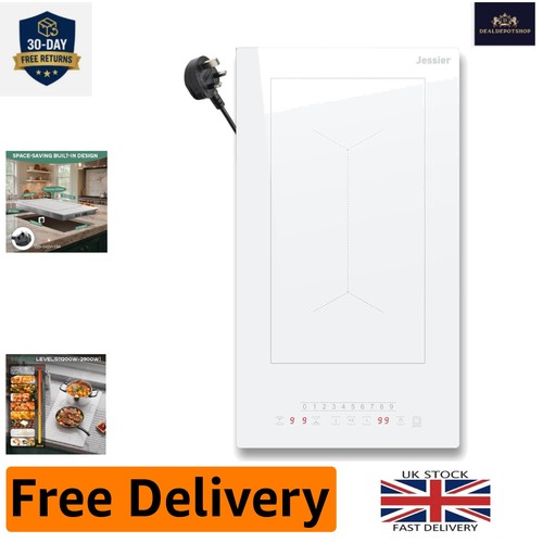 Dual ring induction hob 2800w - ring,