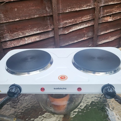 Portable electric hob double - portable,